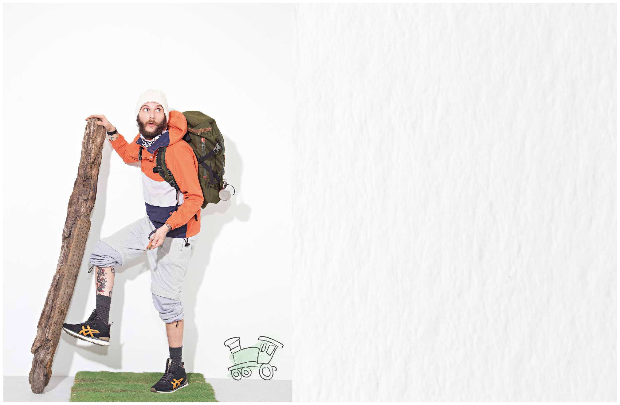 Ontisuka Tiger Editorial 'Outdoor Mania'