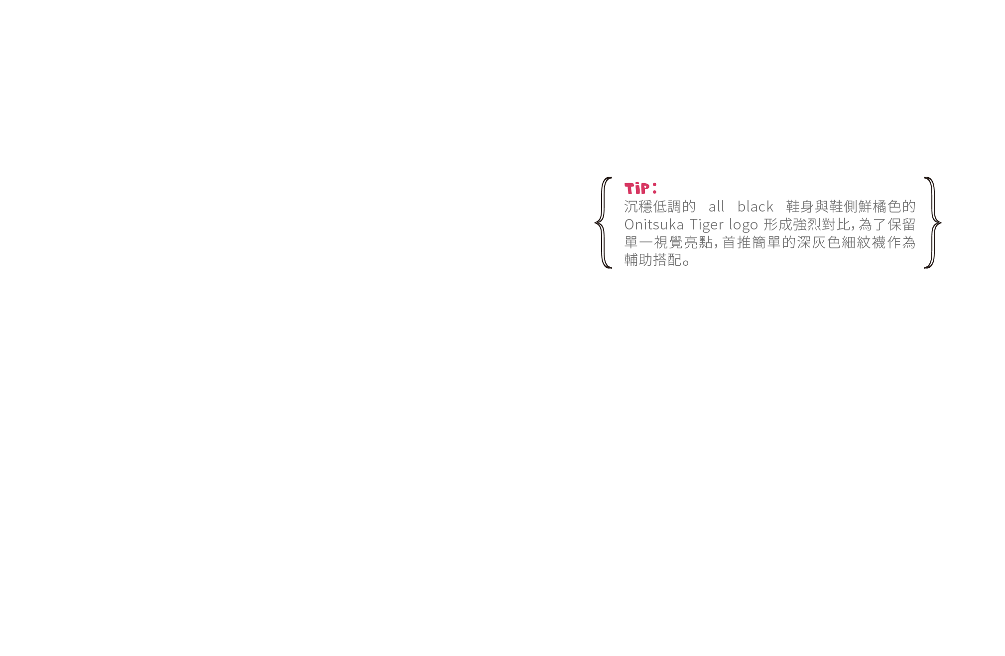 Ontisuka Tiger Editorial 'Outdoor Mania'