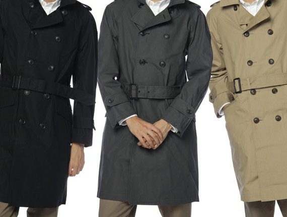 the north face trench coat