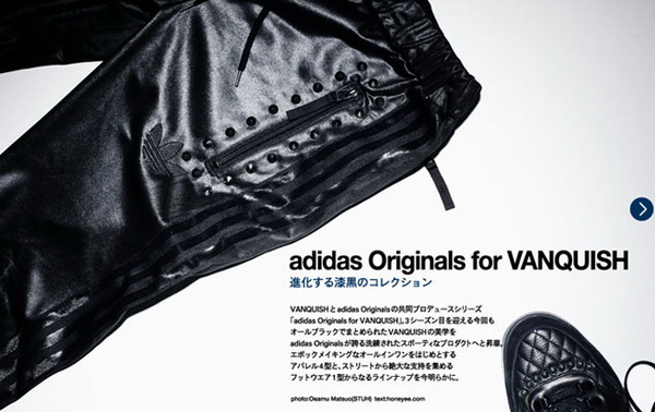 adidas Originals X VANQUISH 2011秋冬黑暗系列- KEEDAN.COM