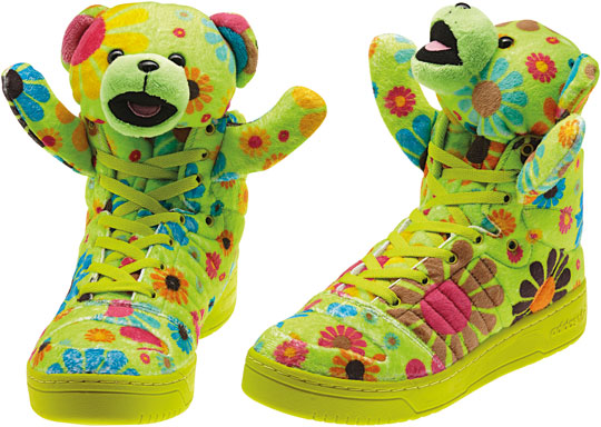 adidas jeremy scott flower power teddy bear sneakers 1 KEEDAN.COM