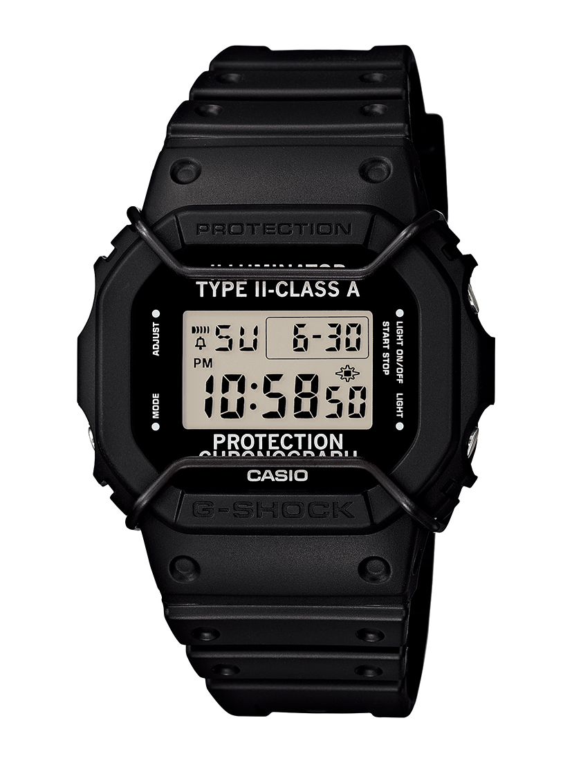 沉穩內斂/ N.HOOLYWOOD x CASIO G-SHOCK 聯名錶款DW-5600NH-1 - KEEDAN.COM