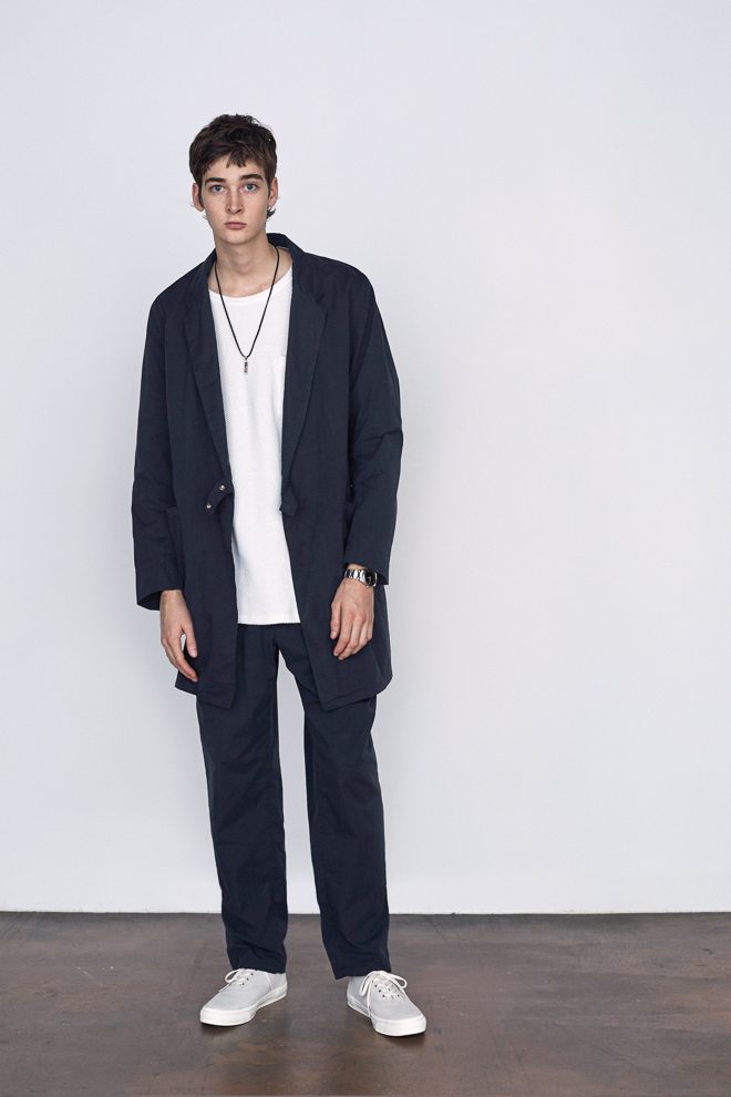 Jieda - jieda uncle cut track pants oliveの+bonfanti.com.br