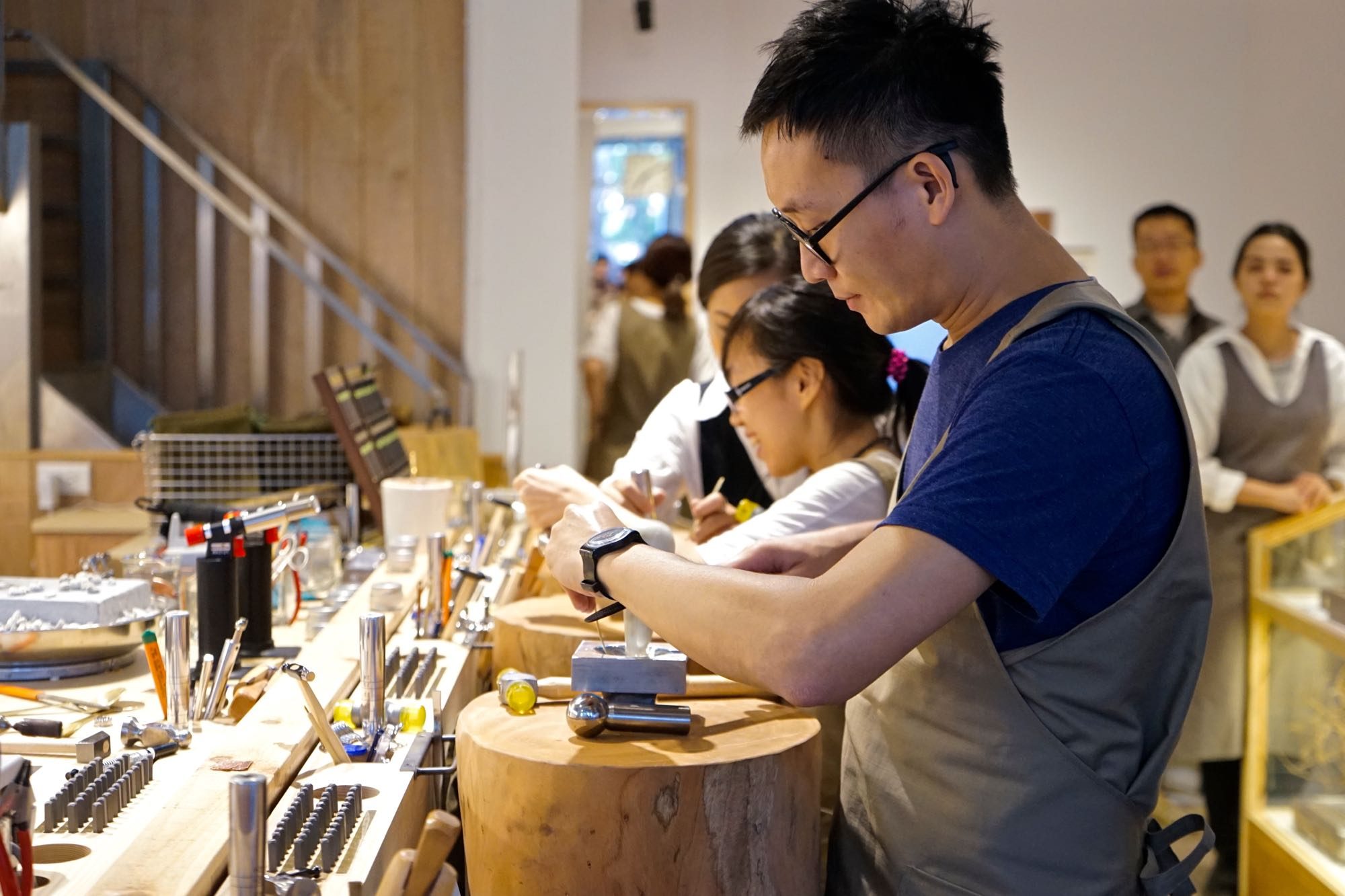 手作器物 / kiinjo 草山金工公园店开幕茶会 一日银匠新鲜体验