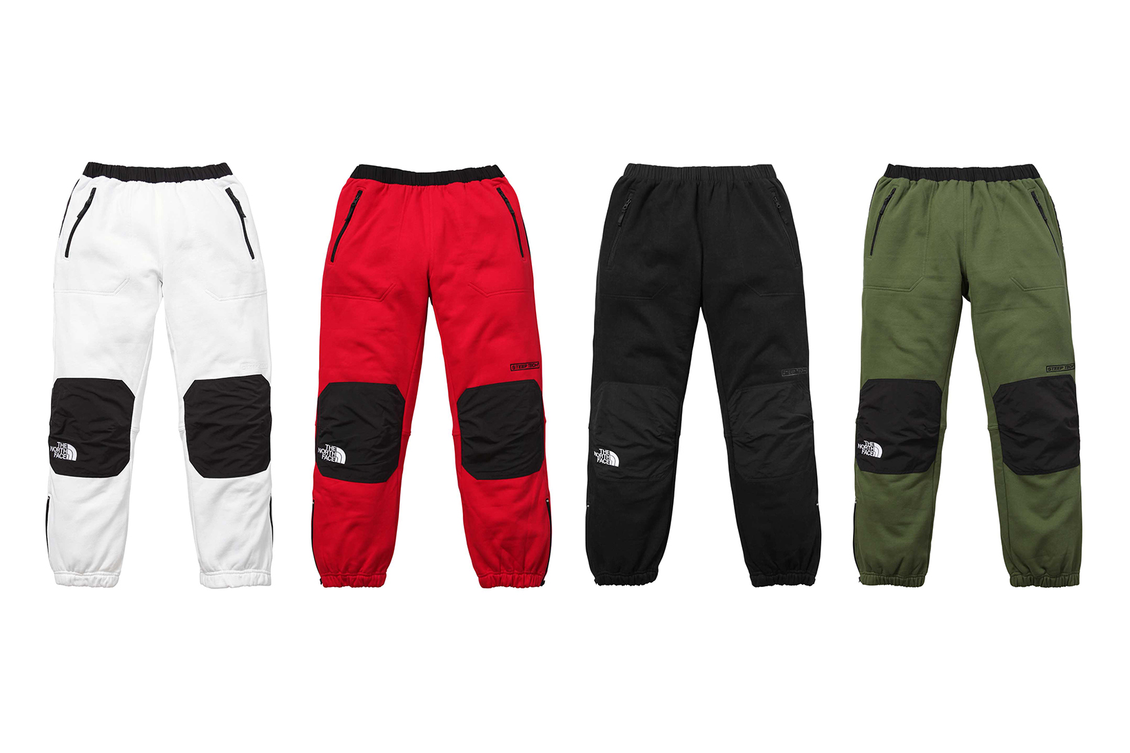 supreme north face track pants