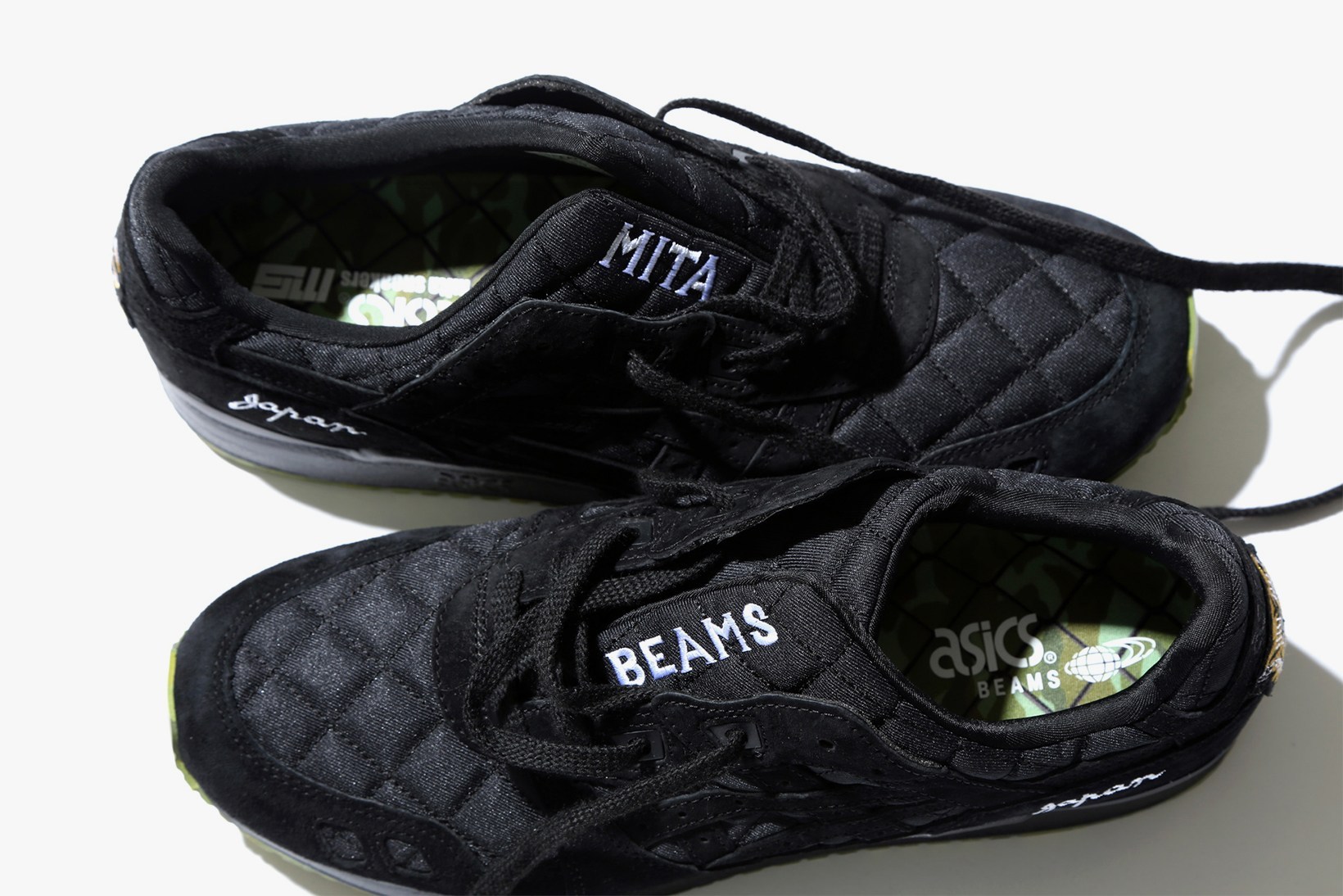 刺繡新意/ mita sneakers × BEAMS × ASICS Tiger GEL-LYTE III