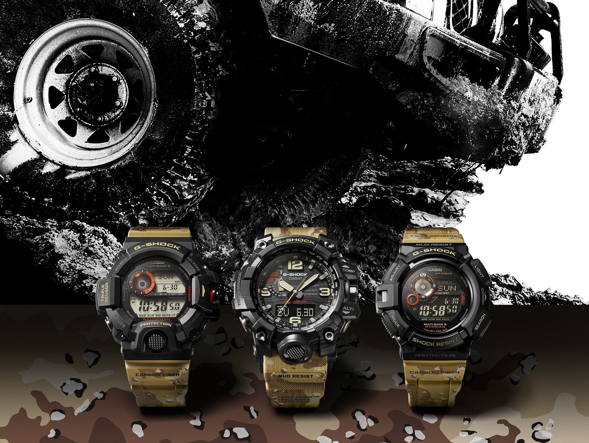 Тройка g shock карта