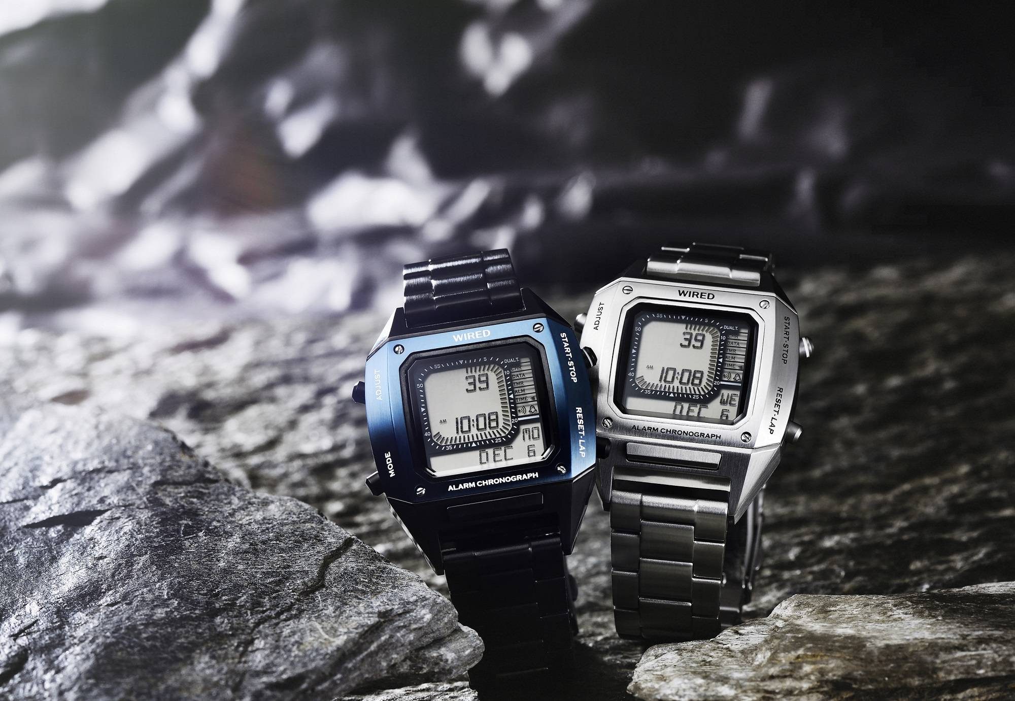 超レア SEIKO WIRED BEAMS ワイアード デジタル デジボーグ-