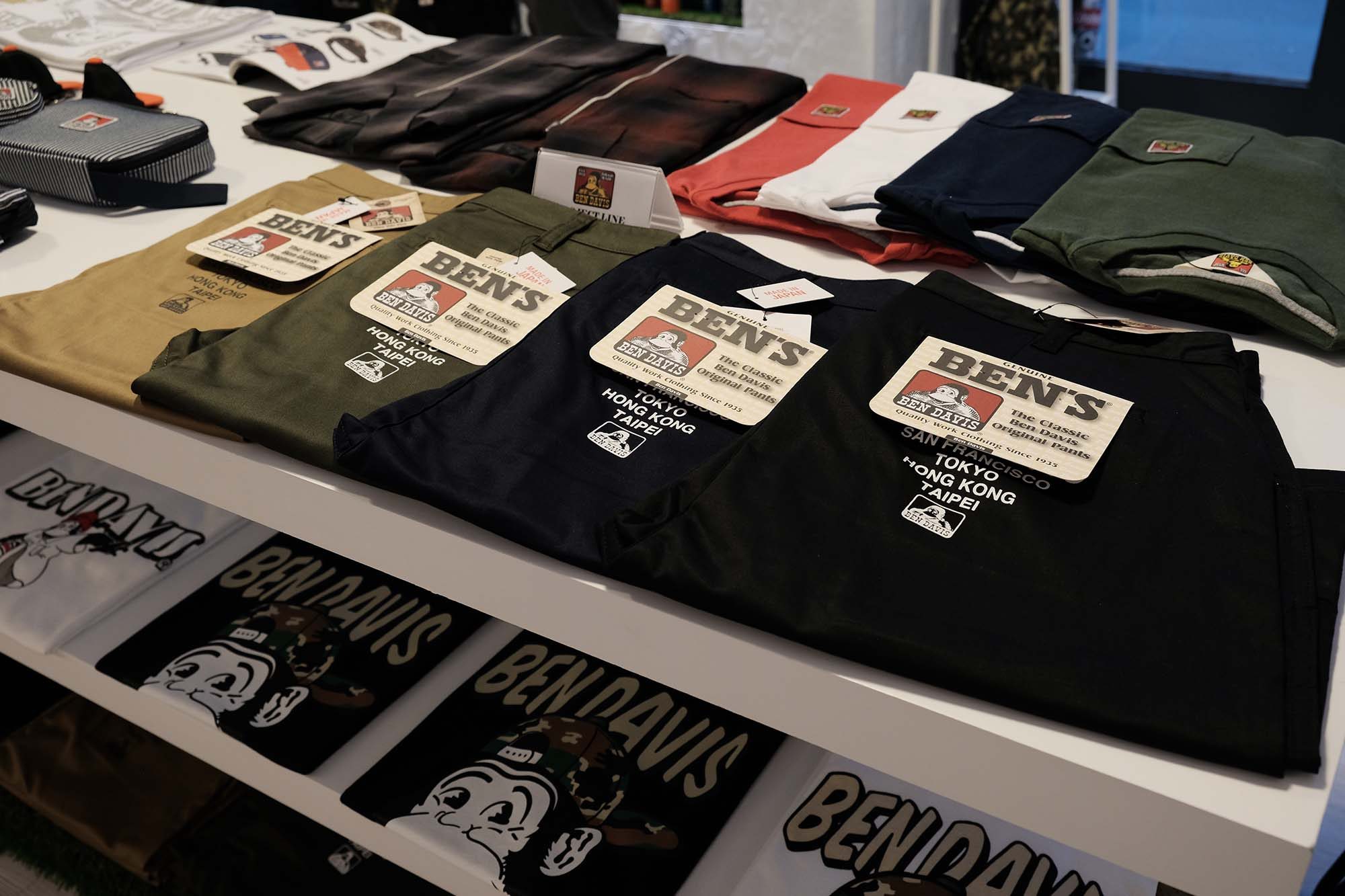 起點現場 工裝世家的美國西岸品牌 BEN DAVIS 於台灣開設期間限定店