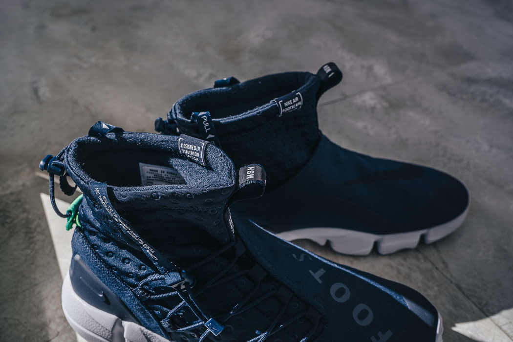 =CodE= NIKE AIR FOOTSCAPE MID UTILITY 側綁慢跑鞋(藍) 924455-400 男
