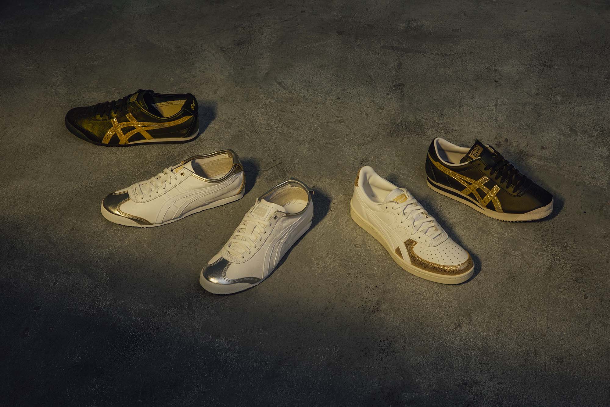 onitsuka tiger metallic