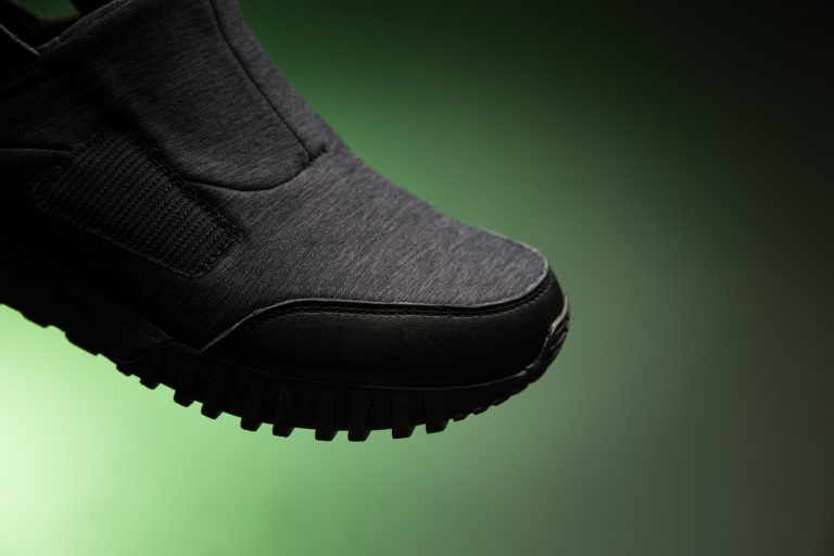 shoes under black tuxedo