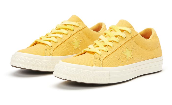 converse one star sunbaked yellow
