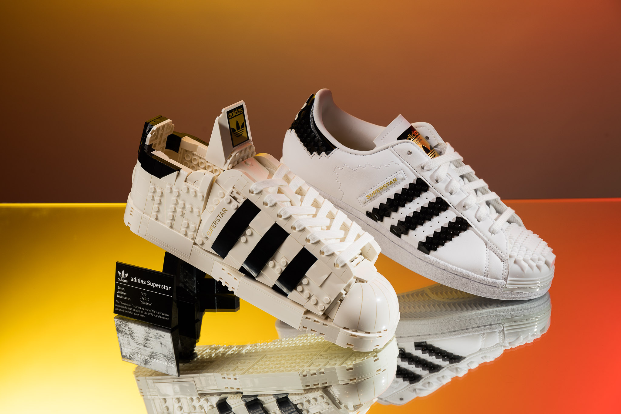 起點道具/ adidas Originals X LEGO Superstar 能拼能穿的一雙鞋