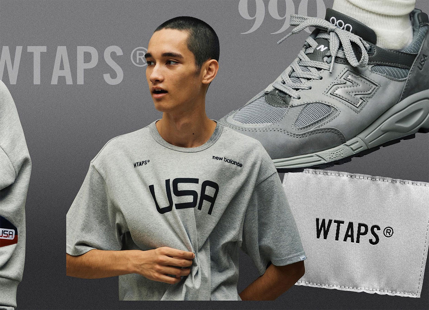 WTAPS × New Balance 990v2 M990V2WT-