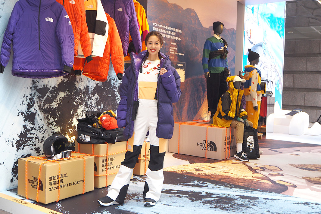 THE NORTH FACE 台北 101 開快閃店 莫允雯