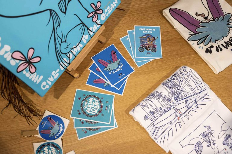 Vast,OK Liao,KONO and PILI,衝浪,Vast Surf Shop,插畫,展覽