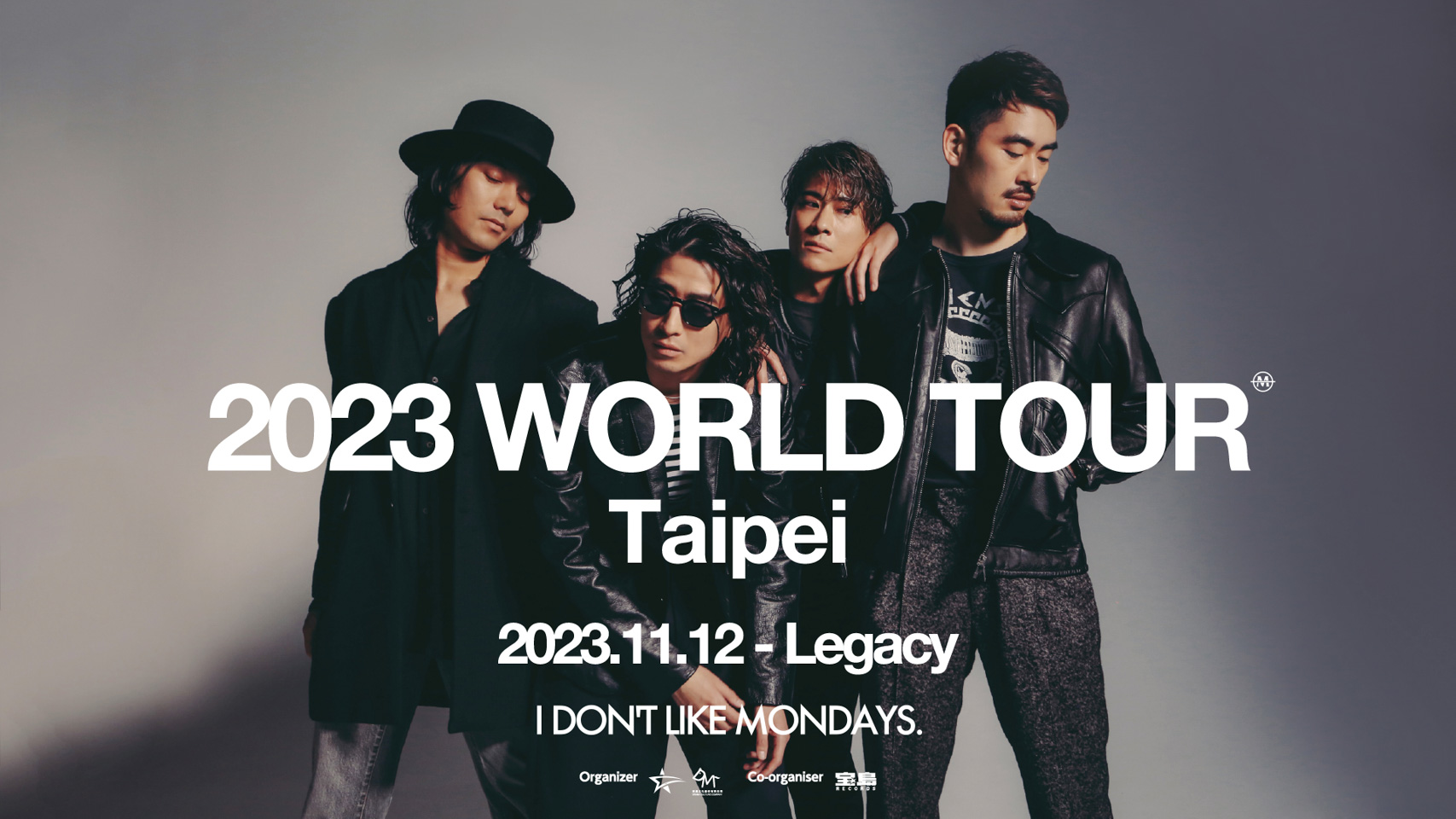 I Don’t Like Mondays,Legacy Taipei,演唱會,RUNWAY