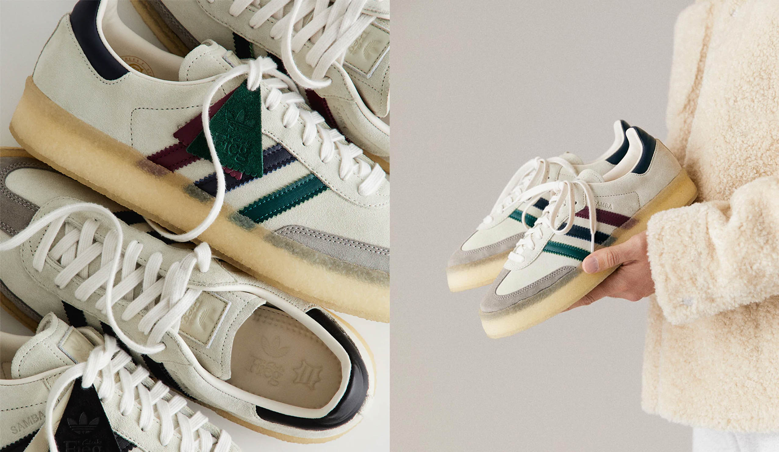 adidas x Clarks Originals x Ronnie Fieg 三方聯名Samba 再度發售