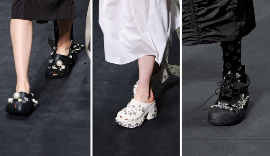Simone Rocha, Crocs, 聯名鞋, 膠鞋