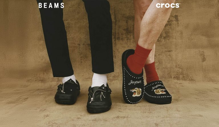 BEAMS , Crocs, Classic Clog, 聯名鞋, 阿美咔嘰, 皮衣、橫須賀外套