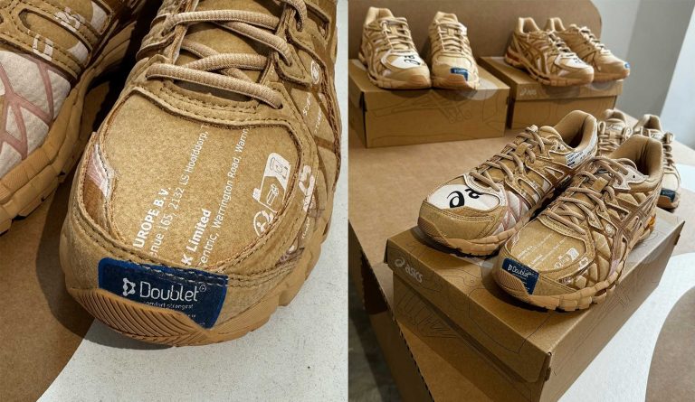 doublet, ASICS, Gel-Kayano 20, 聯名, 聯名鞋, 鞋盒