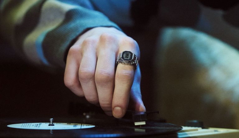 CASIO, CRW-001-1JR, 戒指手錶, 手錶,