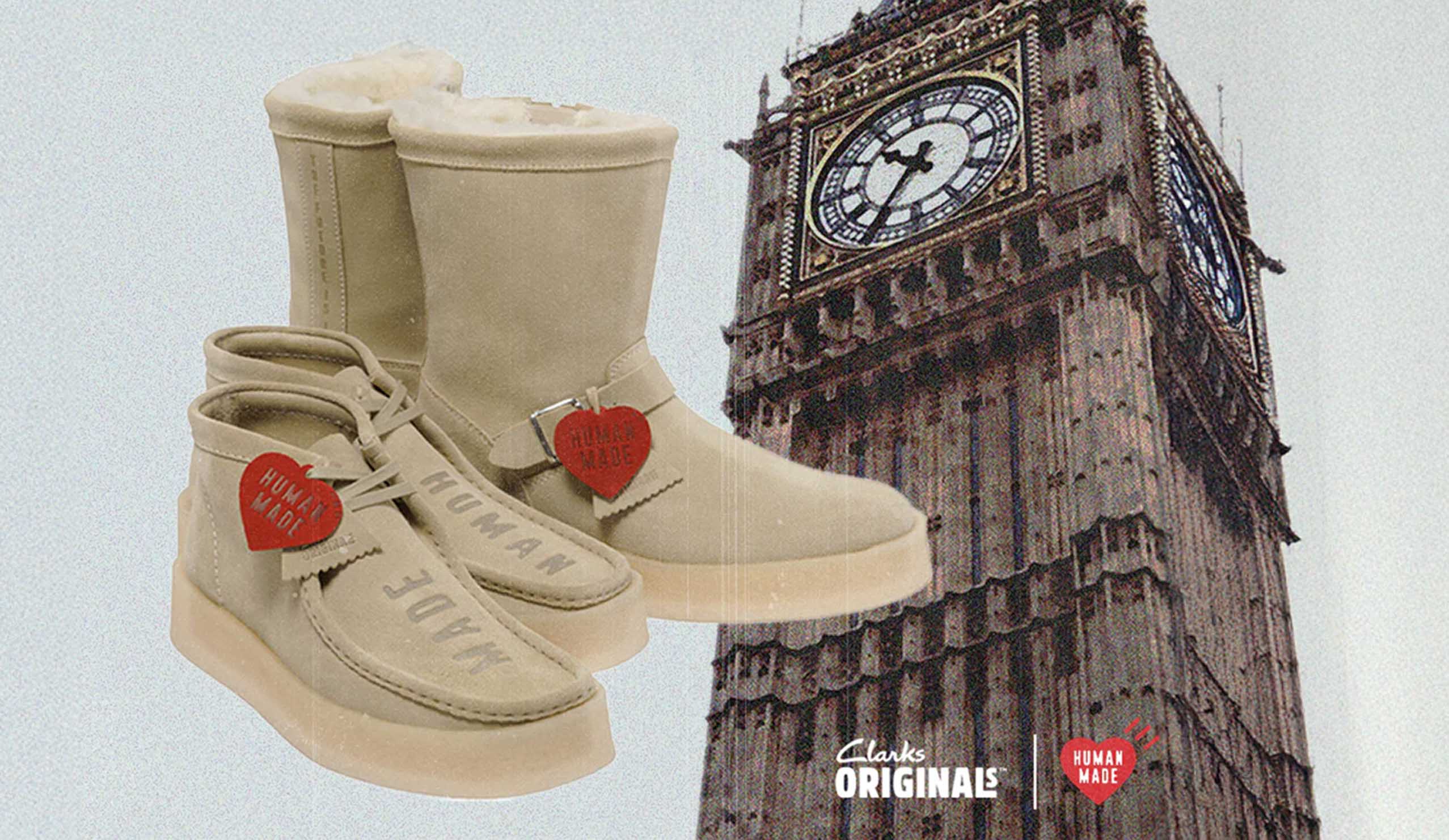 HUMAN MADE, Clarks Originals, NIGO, WALLABEE MADE, DESERT MADE, 聯名
