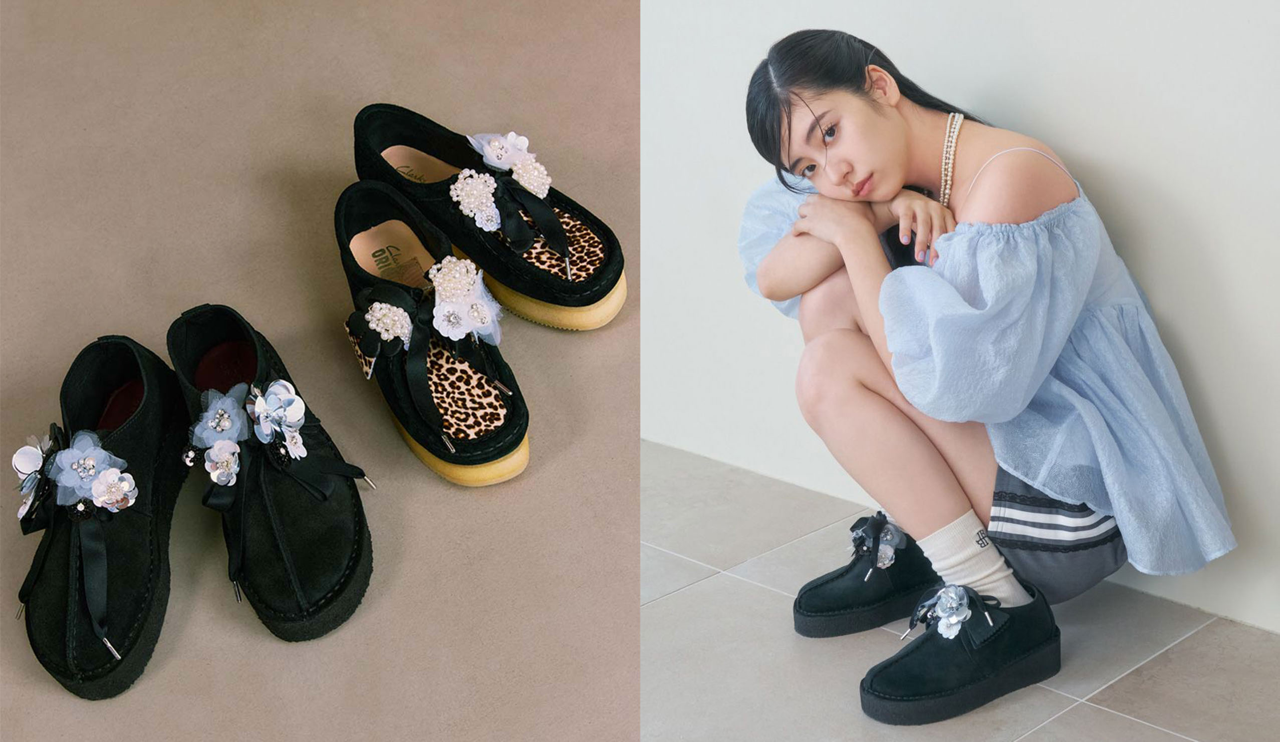 LILY BROWN, Clarks Originals, Trek Wedge, Wallacraft Bee, 沙漠靴, 袋鼠鞋, 聯名
