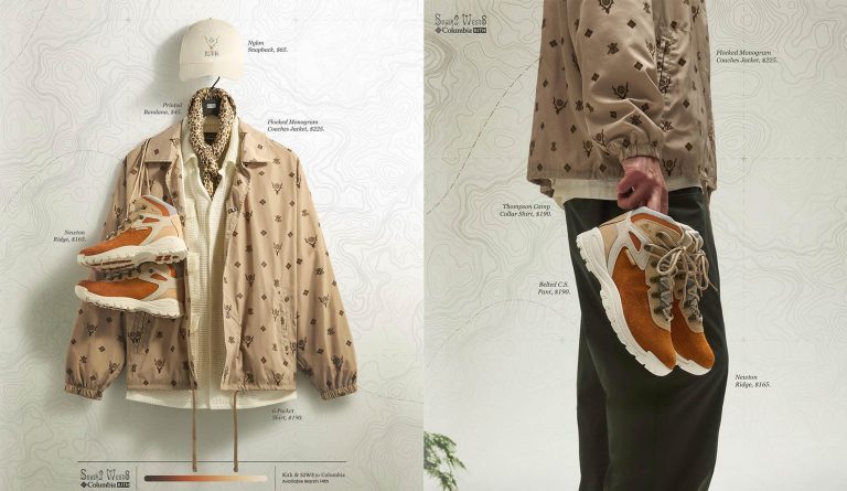 Kith, South2 West8, Columbia, 聯名, 飛蠅釣, 戶外服裝