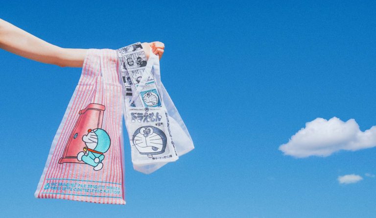 藤子·F·不二雄, Brigitte Tanaka, 哆啦A夢, 博物館, 歐根紗刺繡包, 聯名