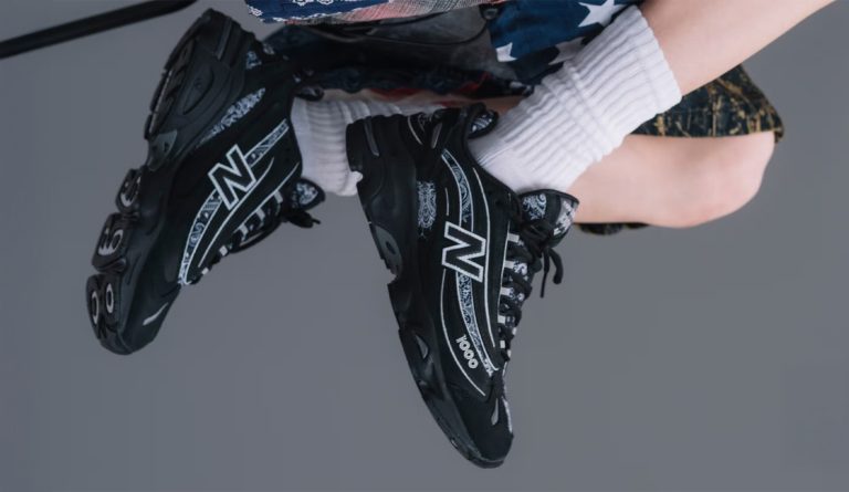atmos, New Balance, M1000, Bāṅdhnū, 聯名, Grey Days, 腰果花紋, bandana
