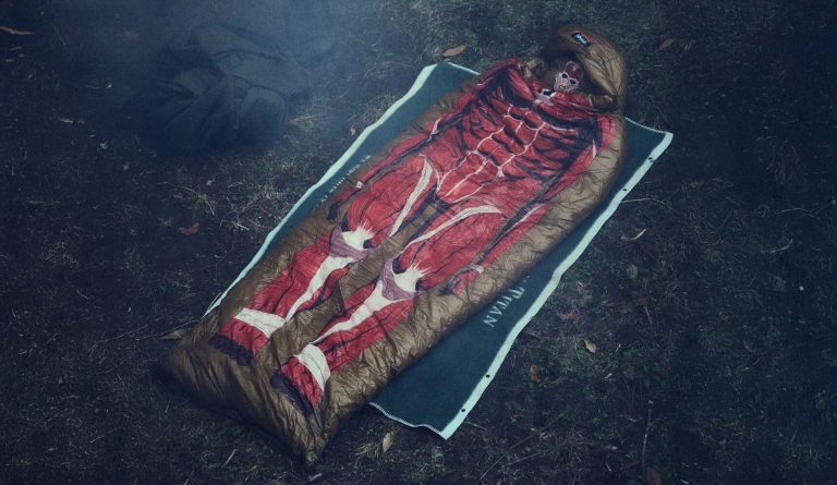 NANGA, 進擊的巨人, Attack on Titan, 睡袋, 聯名