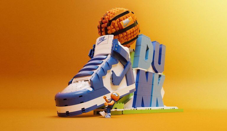 LEGO®, Nike, Nike Dunk, 樂高, 聯名, 積木, 球鞋