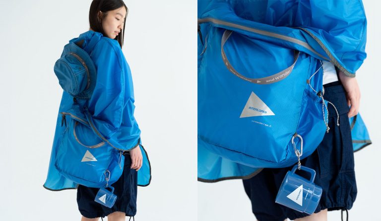 eye_C, and wander, 聯名, INTERLOPER, sil Poncho , sil Tote Bag, PP 馬克杯