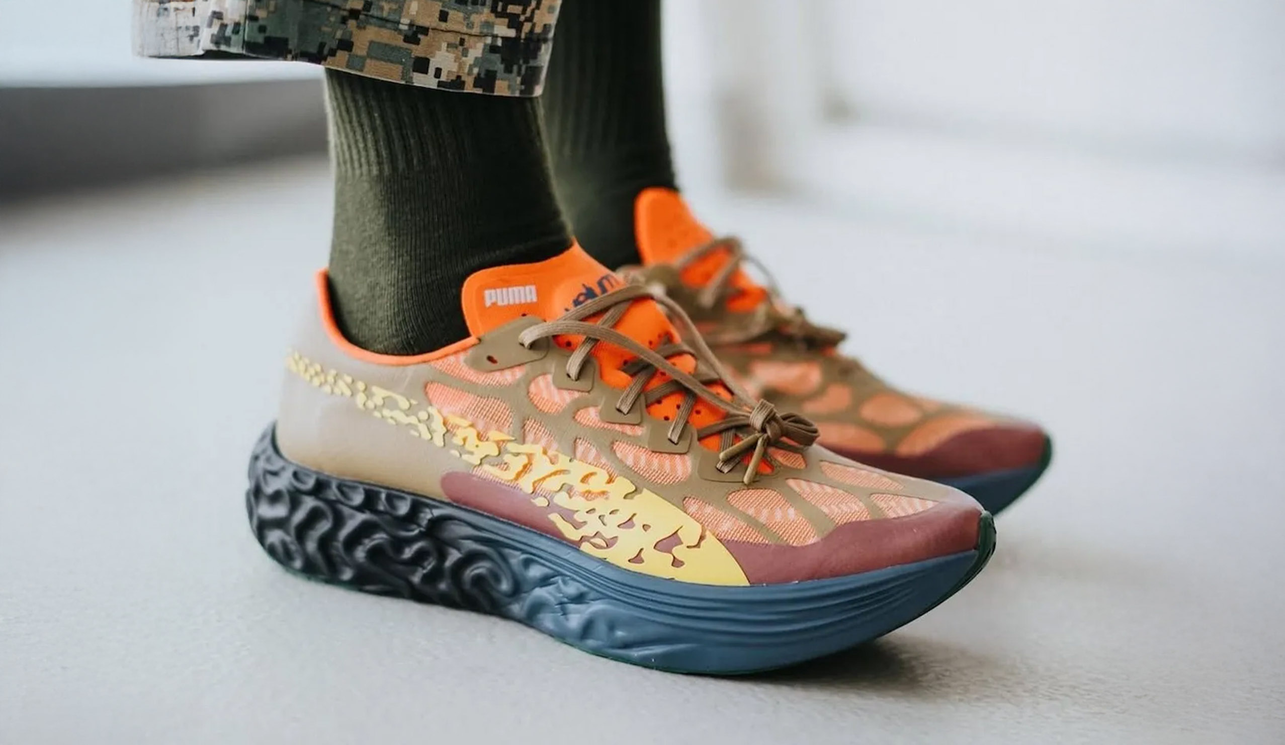 PUMA, Salehe Bembury, Velum NITRO, 跑鞋, 聯名, 巴黎時裝週