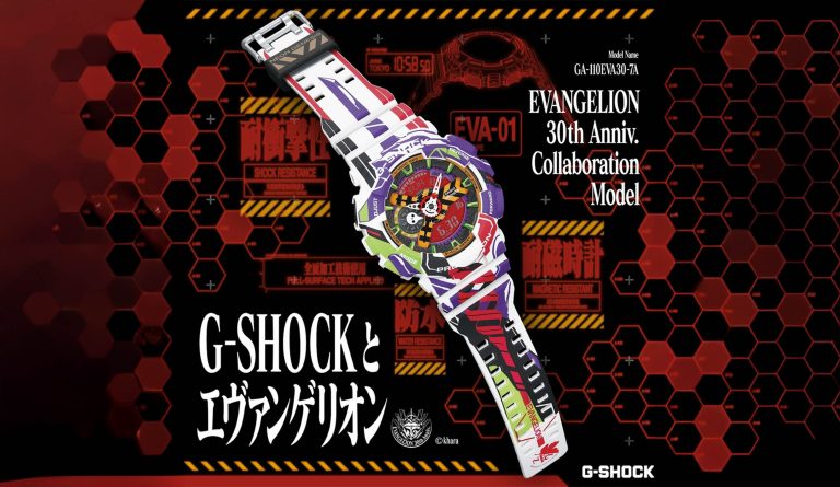 G-SHOCK, EVA, 新世紀福音戰士, CASIO, GA-110, 聯名, 初號機