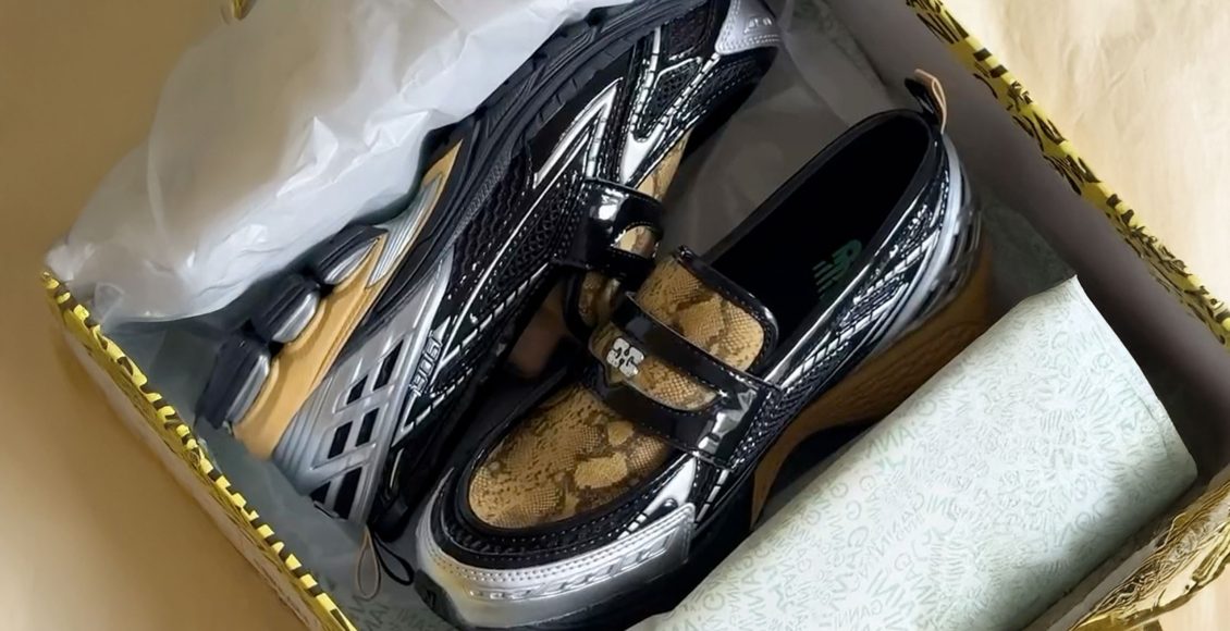 New Balance, 1906L, GANNI, 樂福鞋, 蛇紋, NB