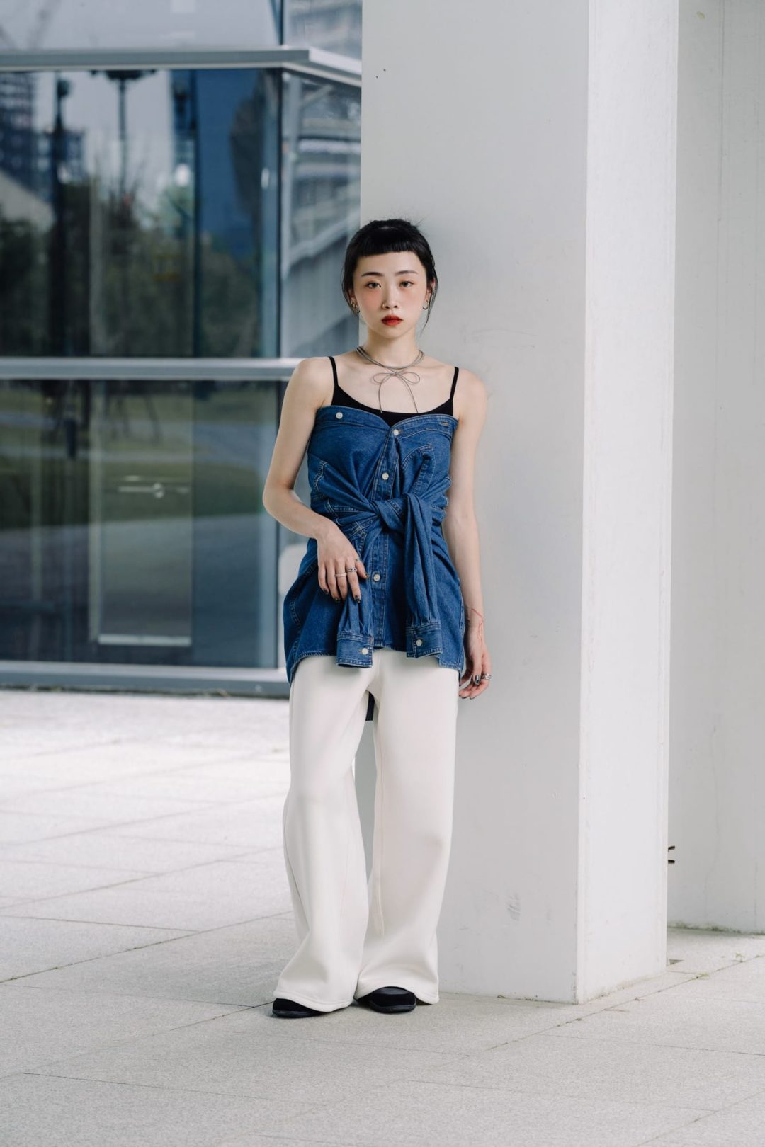 gu pants top 3 ootd shop staff (13 - 13)