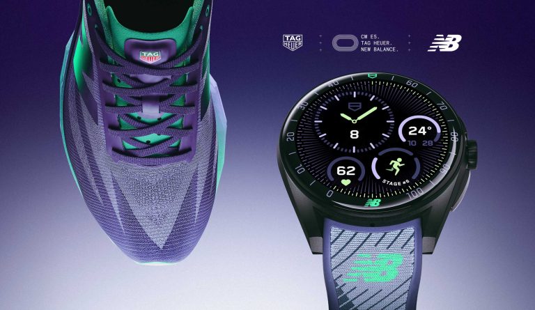 Tag Heuer, New Balance, 泰格豪雅, 聯名, 跑鞋, 智慧錶, Connected Calibre E5 40 mm, FuelCell SuperComp Elite v5