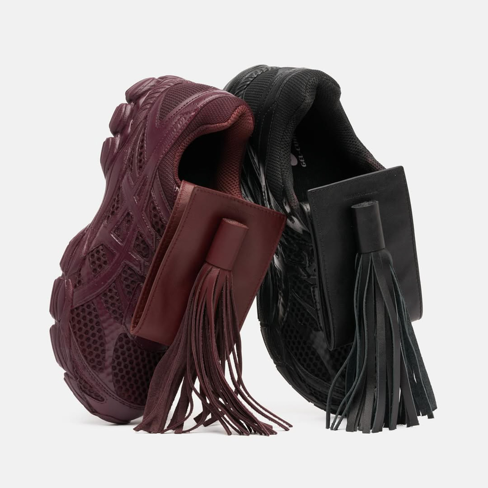 FIDAN NOVRUZOVA, ASICS, GEL-CUMULUS 16, 聯名, Crafts for Mind, 流蘇, 皮鞋