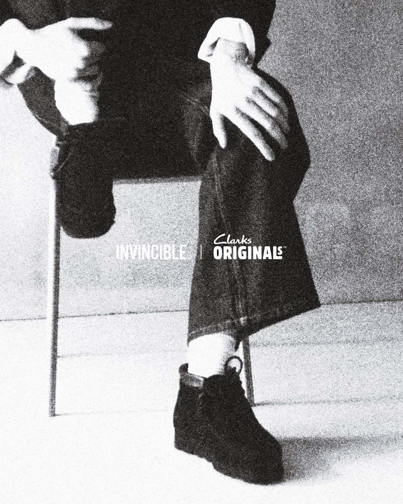 INVINCIBLE, Clarks, Clarks Original, 聯名, Wallabee, 袋鼠鞋