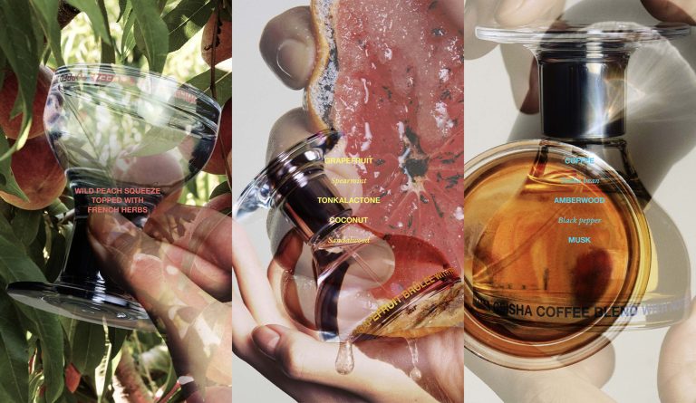 kuoca, 香氛, 香水, Eau de Parfum, WILD PEACH, 野桃, GRAPEFRUIT BRÛLÉE, 葡萄柚布蕾, GEISHA COFFEE, 藝伎咖啡