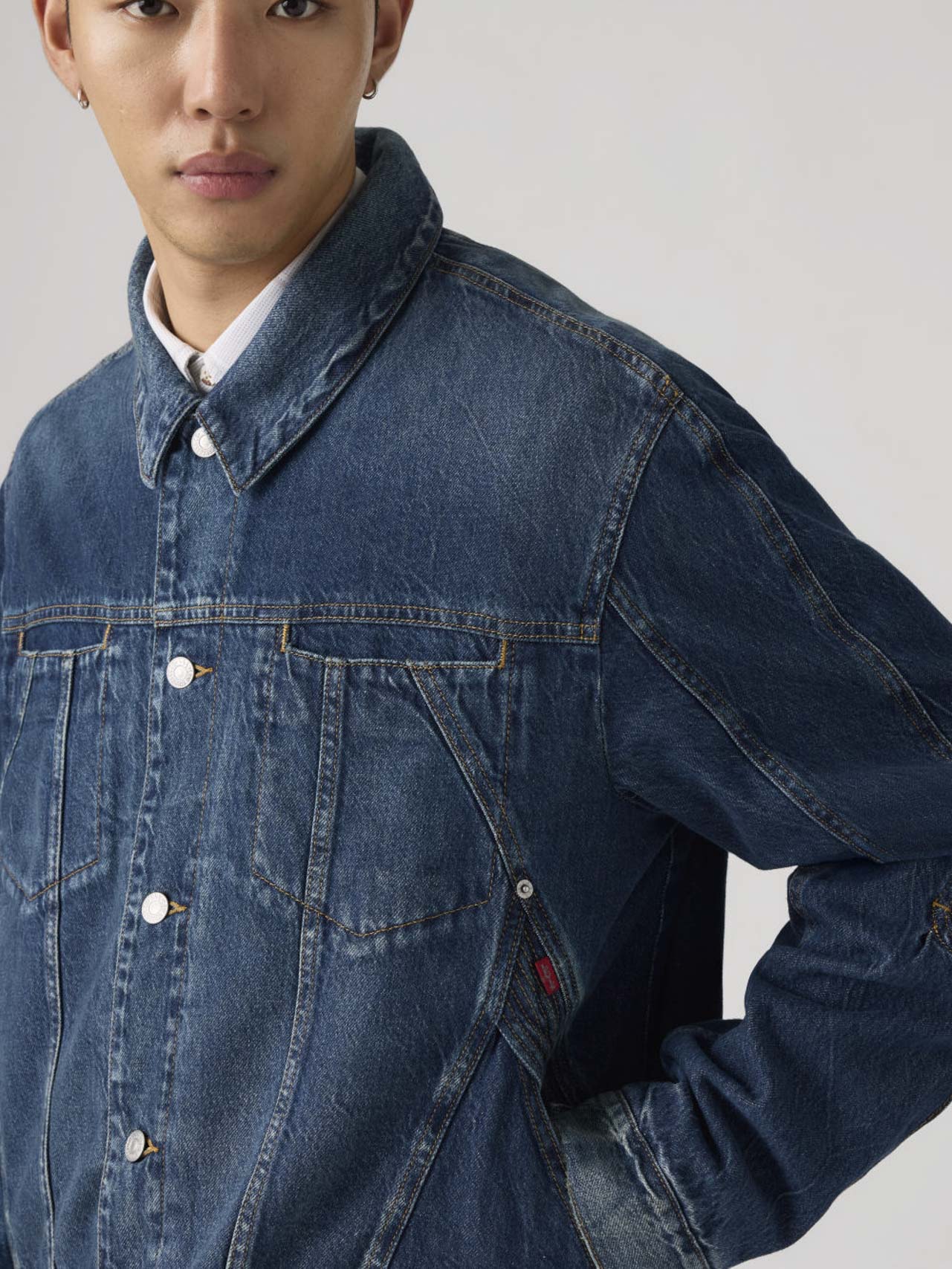 Levi’s, Kiko Kostadinov, 聯名, 丹寧, 牛仔外套, 牛仔褲, 西裝