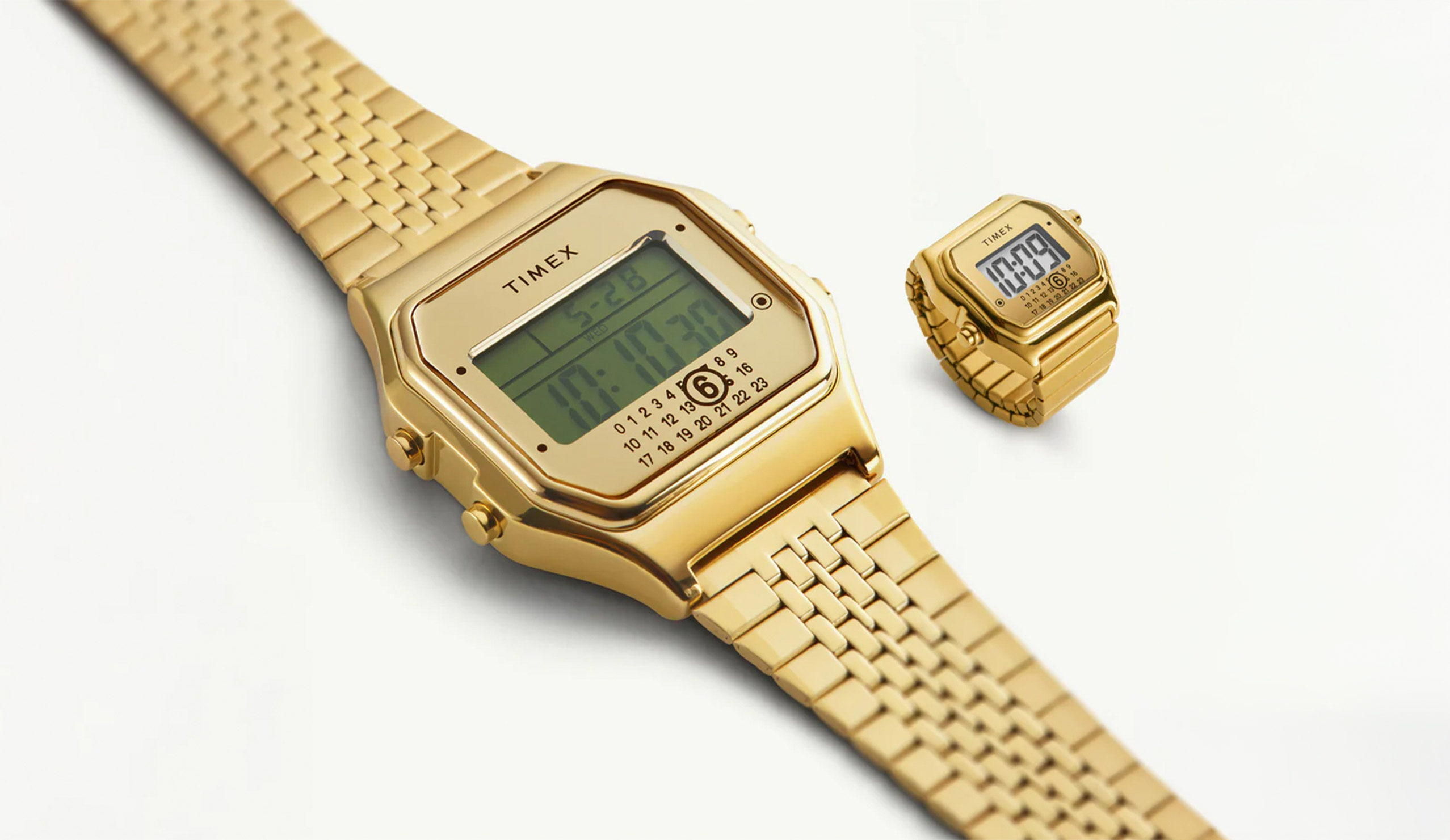 MM6, Maison Margiela, Timex, T80, Gift Set, Ring Watch, 聯名, 戒指錶