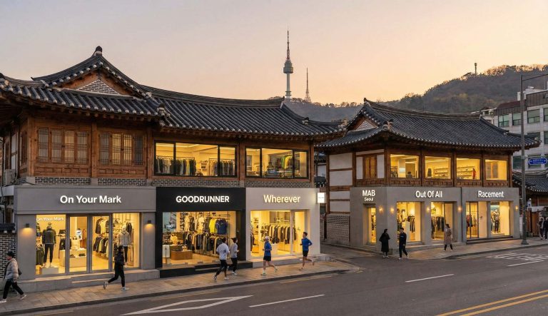 韓國, 韓國逛街, 首爾逛街, 首爾戶外, 首爾跑步, 景福宮, 北村韓屋村, 白馬公園, 西橋洞, 狎鷗亭, 石坡亭, 江南, 逛街, 跑步, 戶外, 選物, 逛街地圖, ON YOUR MARK, GOOD RUNNER, Wherever Run, MAB SEOUL, OUT OF ALL, Racement, SEOUL MARATHON