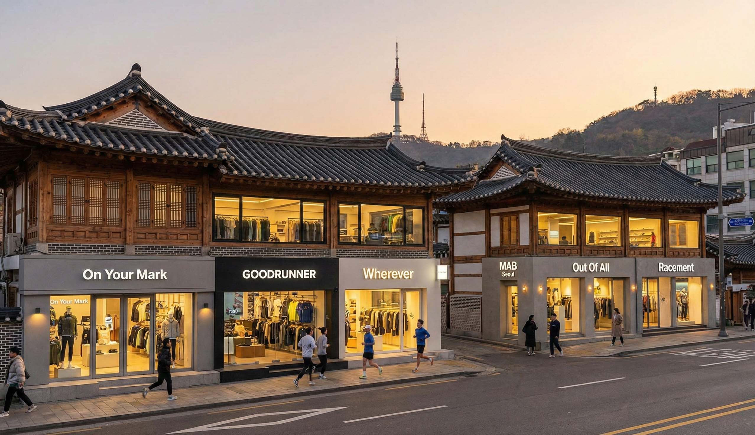 韓國, 韓國逛街, 首爾逛街, 首爾戶外, 首爾跑步, 景福宮, 北村韓屋村, 白馬公園, 西橋洞, 狎鷗亭, 石坡亭, 江南, 逛街, 跑步, 戶外, 選物, 逛街地圖, ON YOUR MARK, GOOD RUNNER, Wherever Run, MAB SEOUL, OUT OF ALL, Racement, SEOUL MARATHON