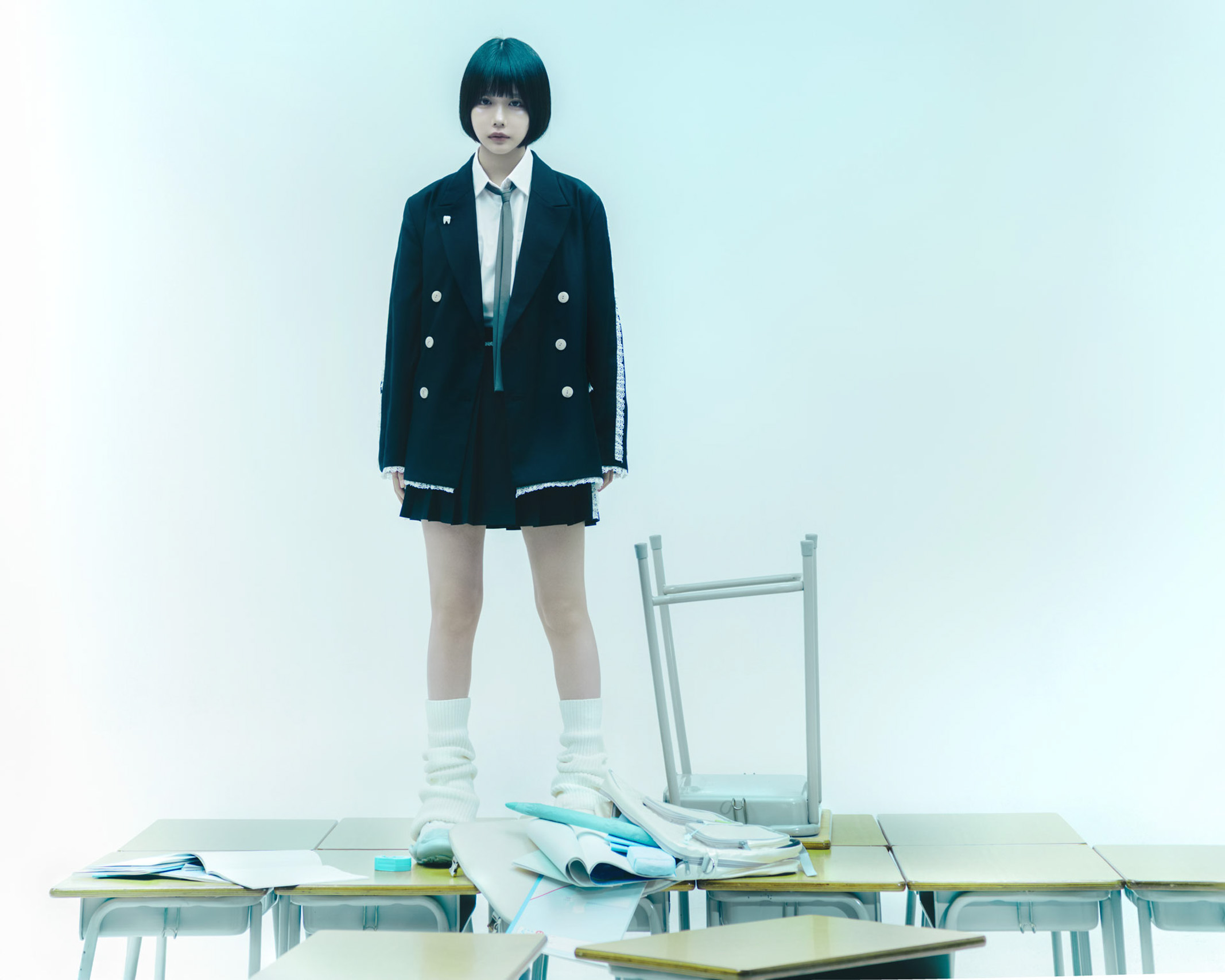 Ano, あの, grounds, HELL BLAU, 厚底鞋, MOOPIE, 聯名, 室內鞋