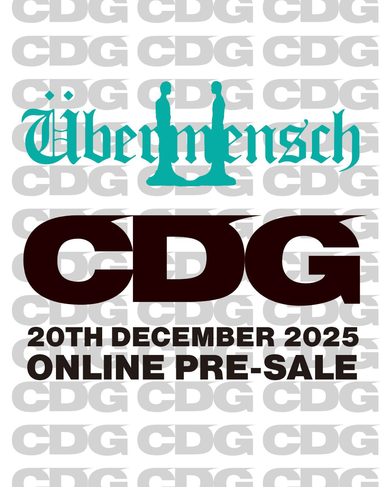 CDG, G-DRAGON, GD, 權志龍, Übermensch, COMME des GARÇONS, 聯名,