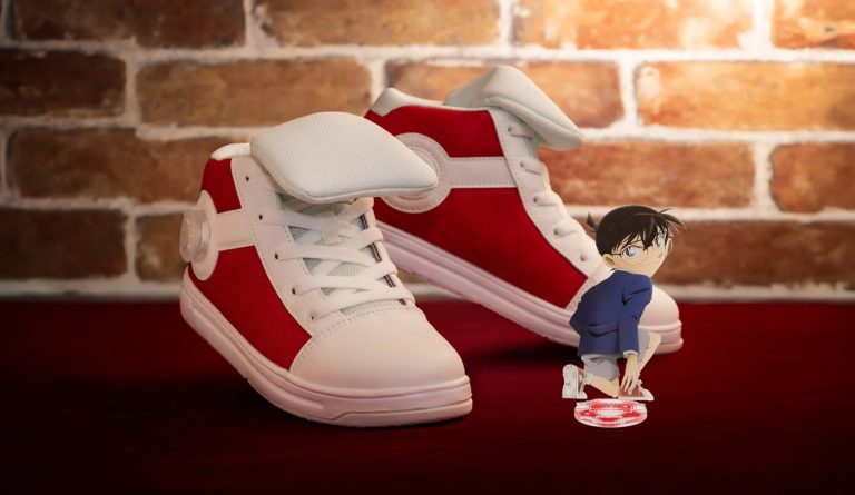 名偵探柯南, 踢力增強鞋, 瞬足, Achilles, 校園鞋, キック力増強シューズ, 兒童跑鞋, 動漫聯名